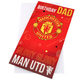 Manchester United FC Dad Birthday Card Default Title - Greeting Cards at Gift Moments