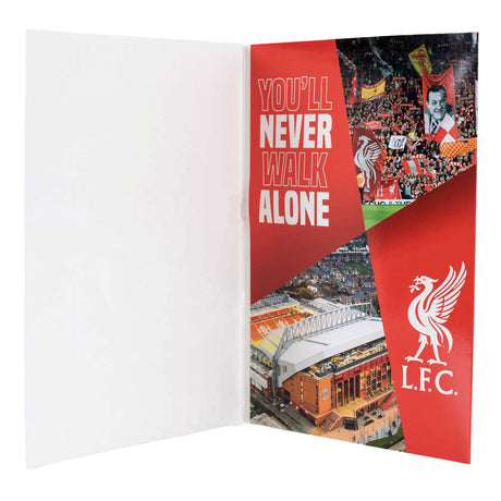 Liverpool FC Musical Birthday Card - Greeting Cards at Gift Moments