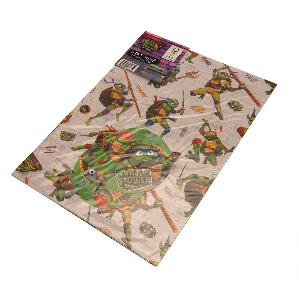 Teenage Mutant Ninja Turtles Gift Wrap - Gift Wrap & Bags at Gift Moments