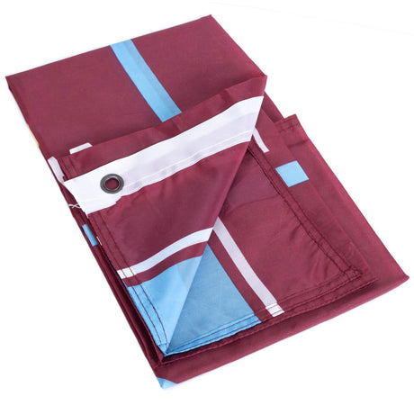 West Ham United FC Crest Stripe Flag - Flags & Banners at Gift Moments