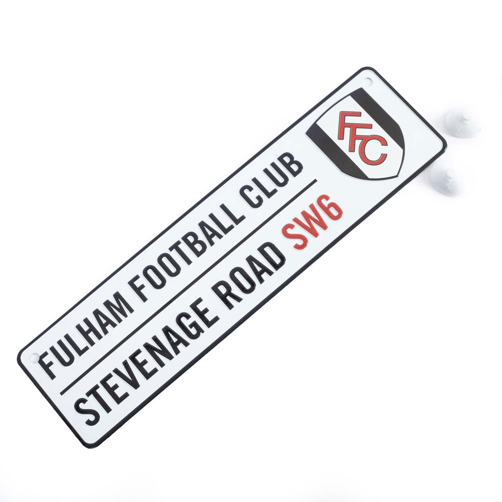 Fulham FC Metal Window Sign: 3 - Signs & Plaques By Fulham