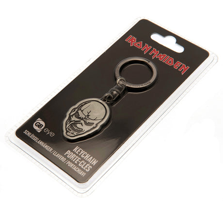 Iron Maiden Metal Keyring - Eddie Trooper Design - Keyrings at Gift Moments