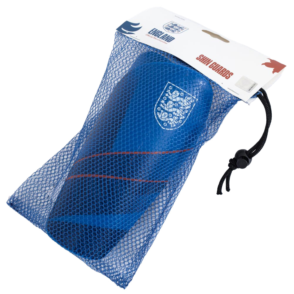 England FA Shin Pads Youths - Blue Fuse Design - Shin Pads at Gift Moments