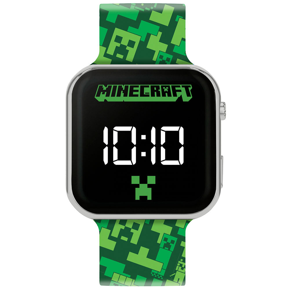 Minecraft Junior LED Watch Default Title - Watches at Gift Moments