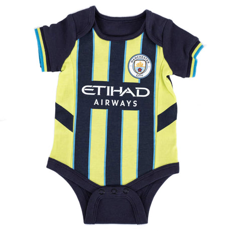 Manchester City FC 24/25 Season 2 Pack Bodysuits - Clothing at Gift Moments