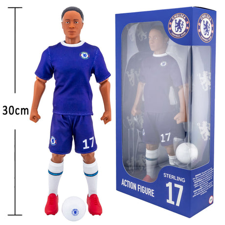 Chelsea FC Sterling Action Figure - Figures & Collectables at Gift Moments