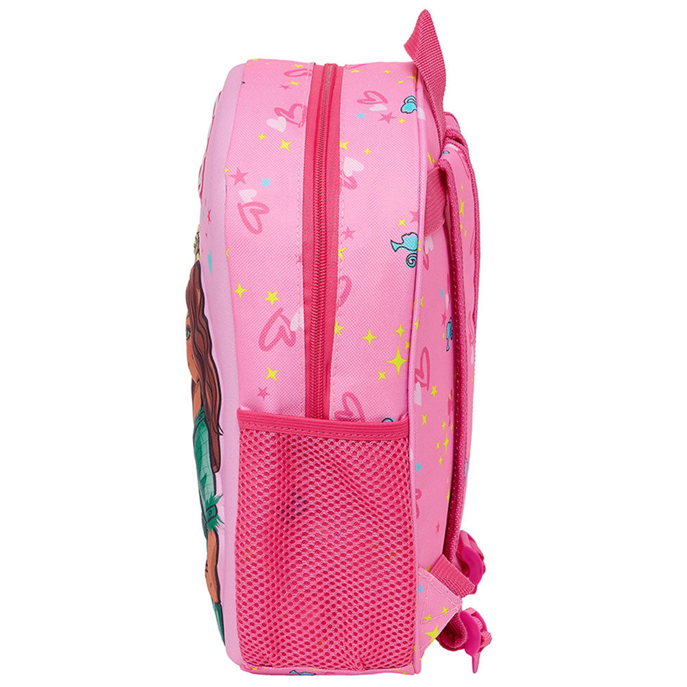 Barbie Junior Backpack - Pink 3D Design - Bags at Gift Moments