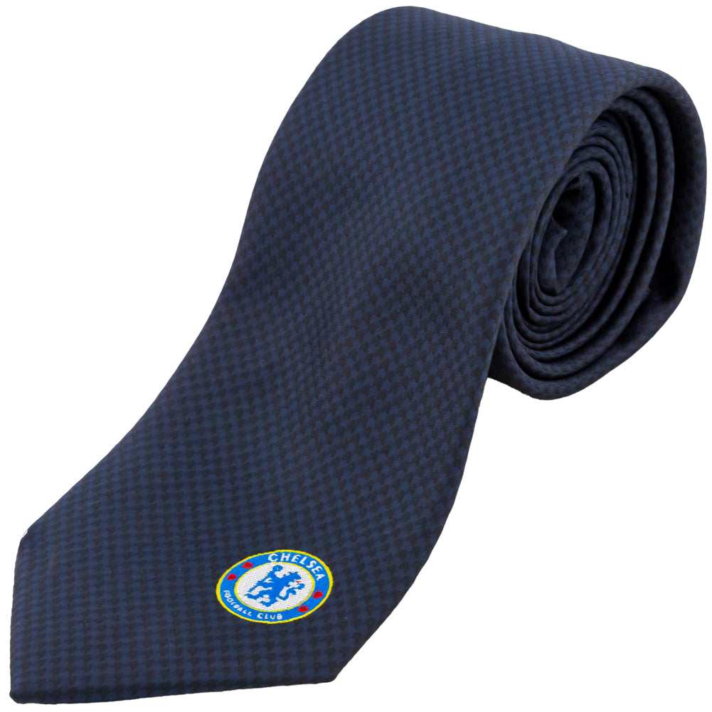 Chelsea FC Navy Blue Tie Default Title - Ties at Gift Moments