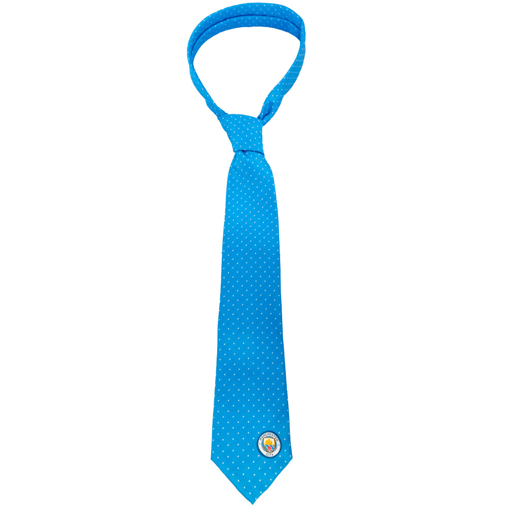 Manchester City FC Sky Blue Tie - Ties at Gift Moments