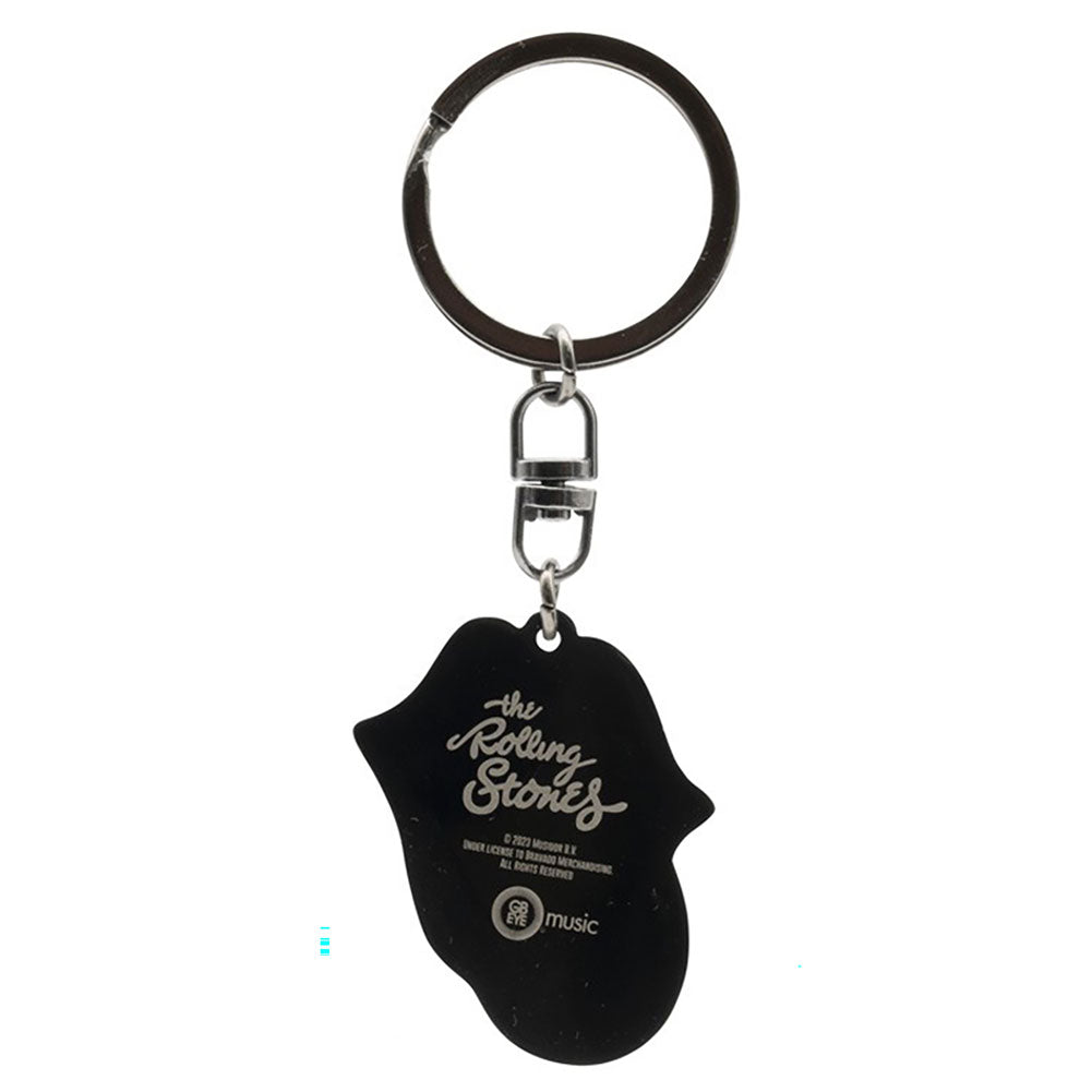 Rolling Stones Metal Keyring with Logo: 2 - Keyrings By The Rolling Stones