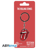 Rolling Stones Metal Keyring with Logo: 3 - Keyrings By The Rolling Stones