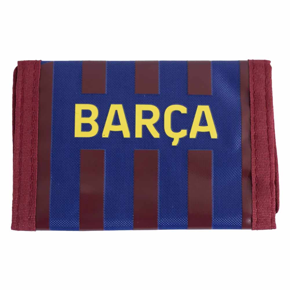 FC Barcelona Stripe Wallet - Wallets & Money Clips at Gift Moments