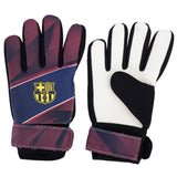 FC Barcelona Fuse Goalkeeper Gloves - Youths Size - Gloves at Gift Moments