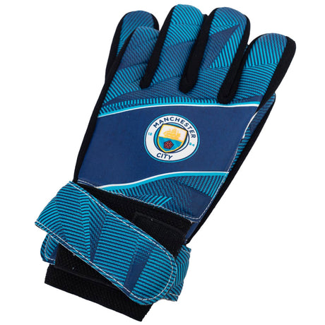 Manchester City FC Fuse Goalkeeper Gloves Yths Default Title - Gloves at Gift Moments