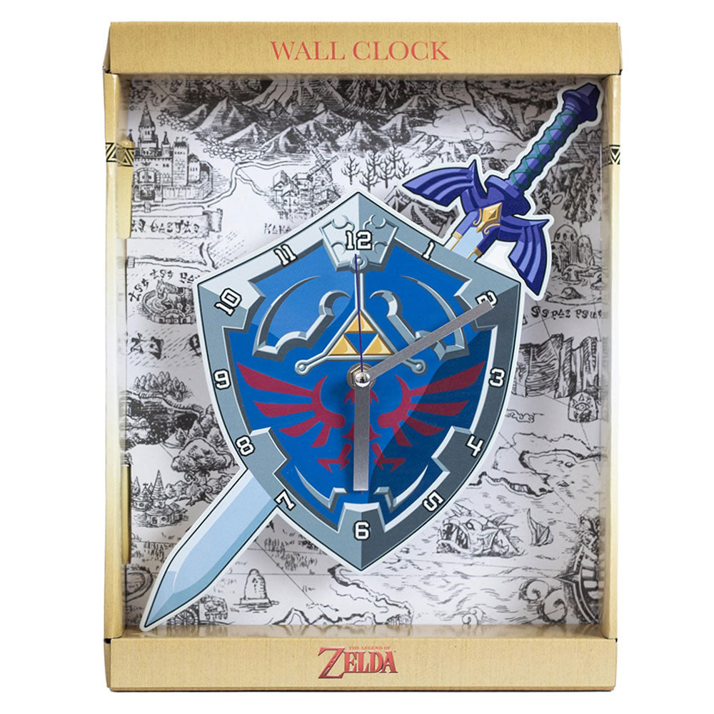 The Legend Of Zelda Metal Wall Clock - Clocks at Gift Moments