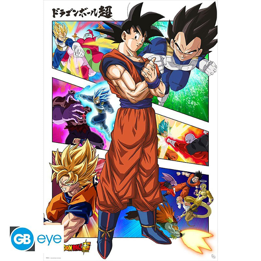 Dragon Ball Super Poster Panels 77 Default Title - Posters at Gift Moments