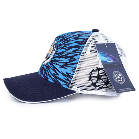 Manchester City FC UCL Trucker Cap - Caps & Hats at Gift Moments