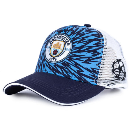 Manchester City FC UCL Trucker Cap Default Title - Caps & Hats at Gift Moments