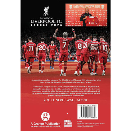 Liverpool FC Annual 2025 - Books at Gift Moments