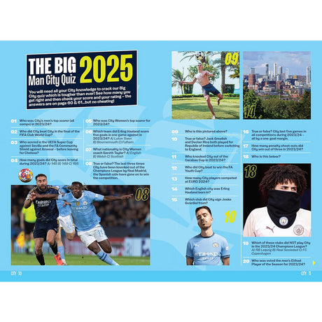 Manchester City FC Official Annual 2025 - Books at Gift Moments