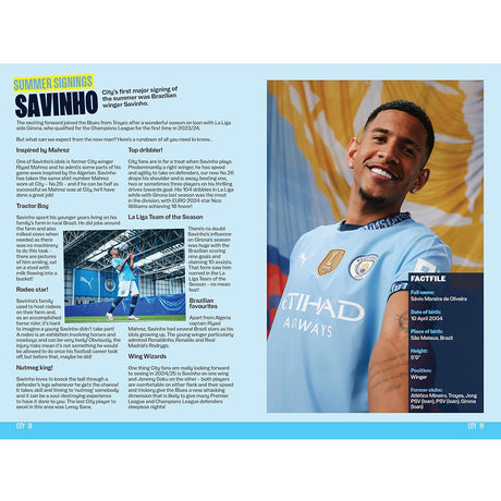 Manchester City FC Official Annual 2025 - Books at Gift Moments