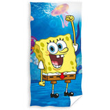 SpongeBob SquarePants Vibrant Beach Towel Default Title - Towels at Gift Moments