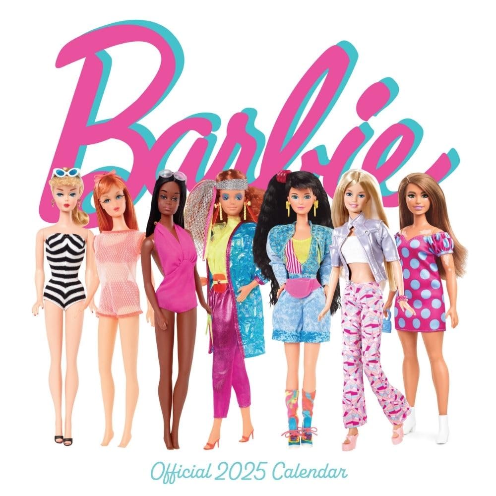 Barbie The Movie Square Calendar 2025 Default Title - Calendars & Planners at Gift Moments