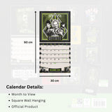 Beetlejuice 2 2025 Square Wall Calendar: 5 - Calendars By Beetlejuice