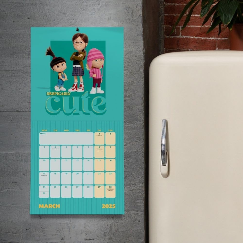 Despicable Me 4 Movie Square Calendar 2025 - Calendars & Planners at Gift Moments