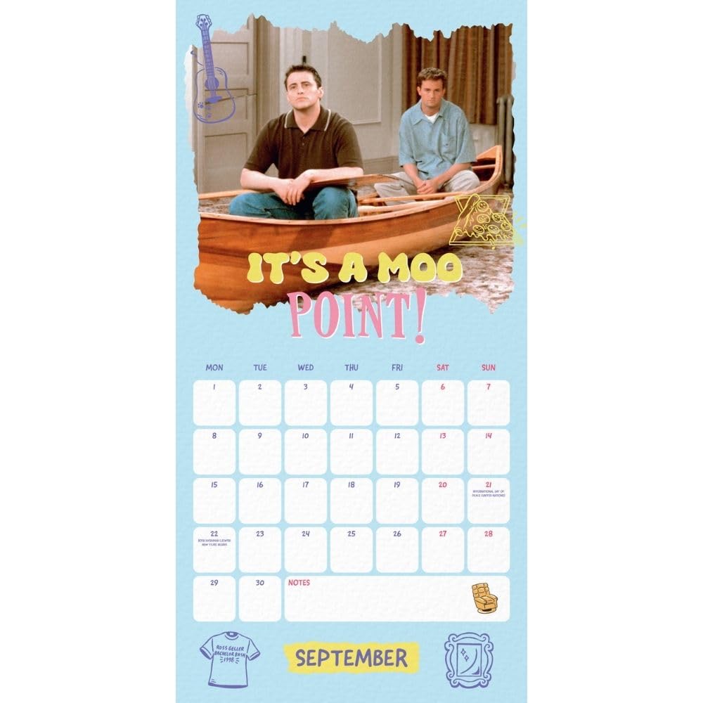 Friends Square Calendar 2025 - Calendars & Planners at Gift Moments