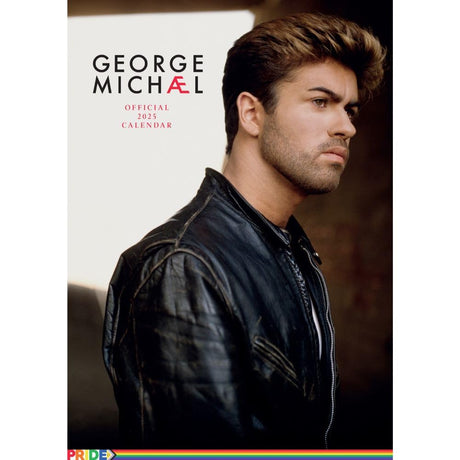 George Michael A3 Calendar 2025 Default Title - Calendars & Planners at Gift Moments