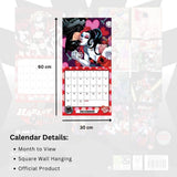 Harley Quinn Square Calendar 2025 - Calendars at Gift Moments