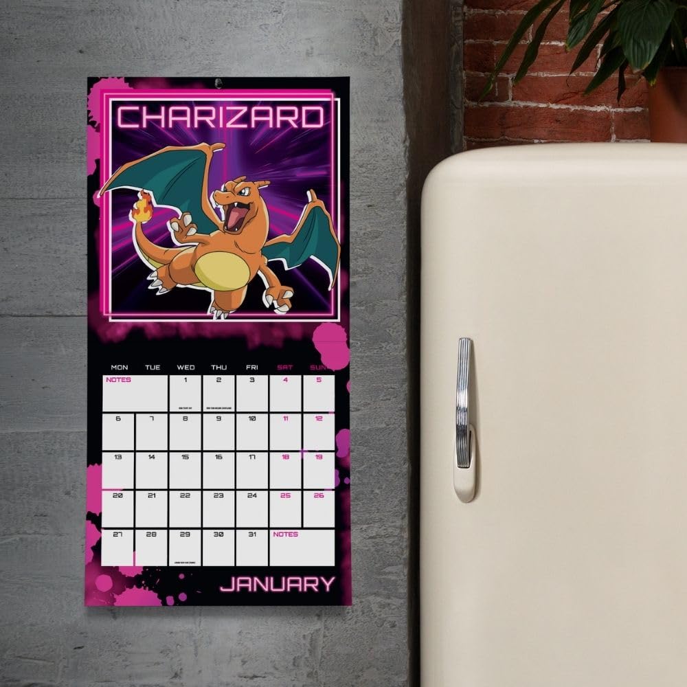 Pokemon Square Calendar 2025 - Calendars & Planners at Gift Moments