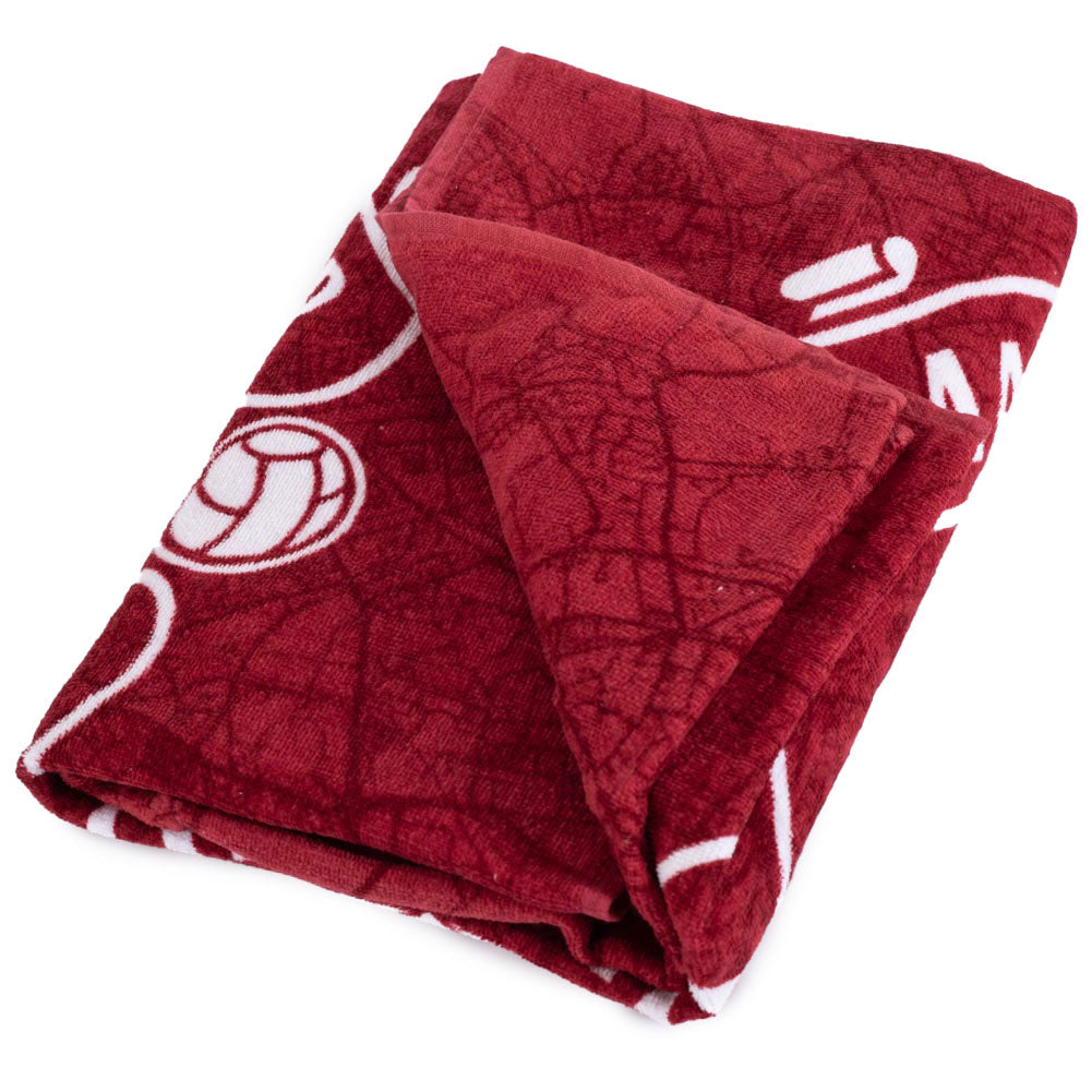 Manchester United FC Identity Beach Towel: 3 - Towels By Manchester United