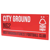 Nottingham Forest FC Colour Street Sign - Signs & Plaques at Gift Moments