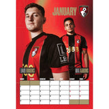 Bournemouth AFC 2025 A3 Wall Calendar: 2 - Calendars & Planners By Bournemouth