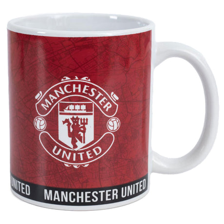 Manchester United FC Identity Mug - Mugs at Gift Moments