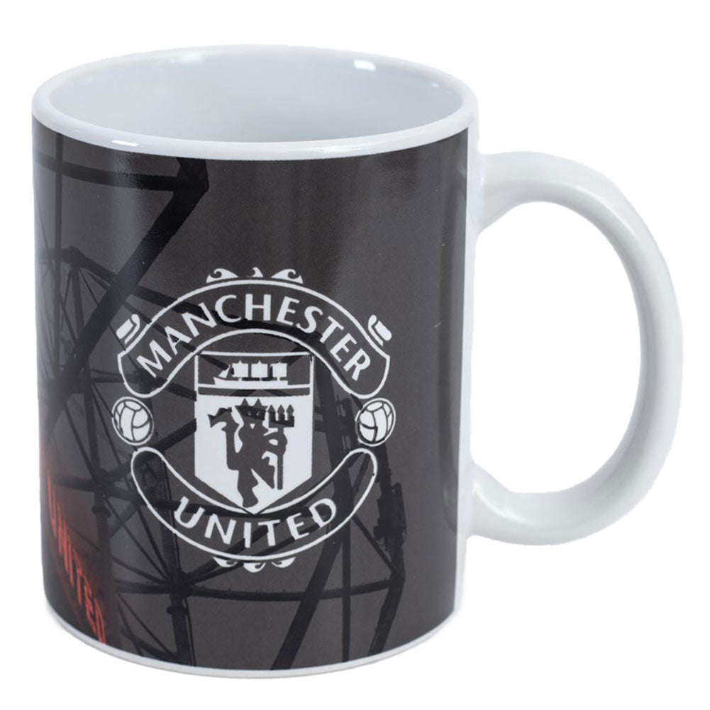 Manchester United Old Trafford Ceramic Mug: 3 - Mugs By Manchester United