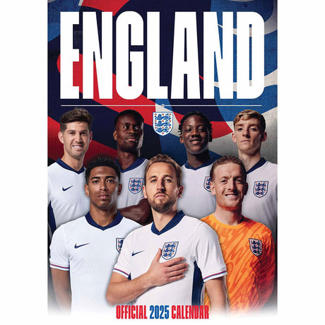 England FA A3 Calendar 2025 Default Title - Calendars & Planners at Gift Moments