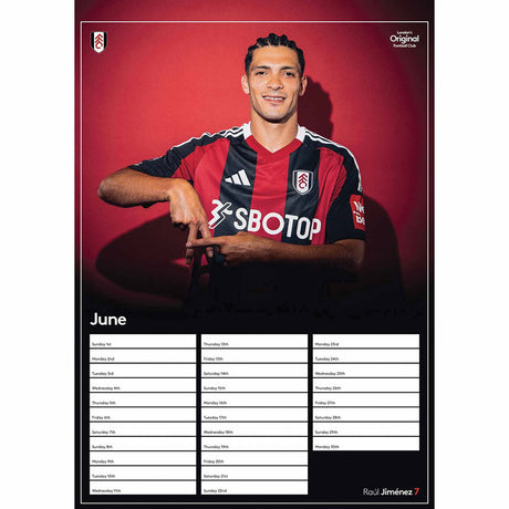 Fulham FC A3 Calendar 2025 - Calendars & Planners at Gift Moments