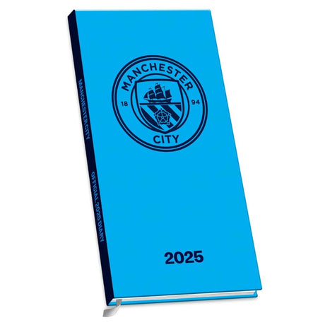 Manchester City FC Slim Diary 2025 Default Title - Diaries at Gift Moments