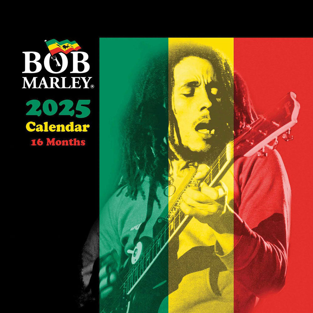 Bob Marley 2025 Square Wall Calendar: 1 - Calendars By Bob Marley