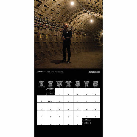 James Bond Square Calendar 2025 - Calendars at Gift Moments