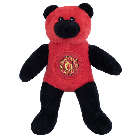 Manchester United FC Contrast Mini Bear Default Title - Teddy Bears & Soft Toys at Gift Moments