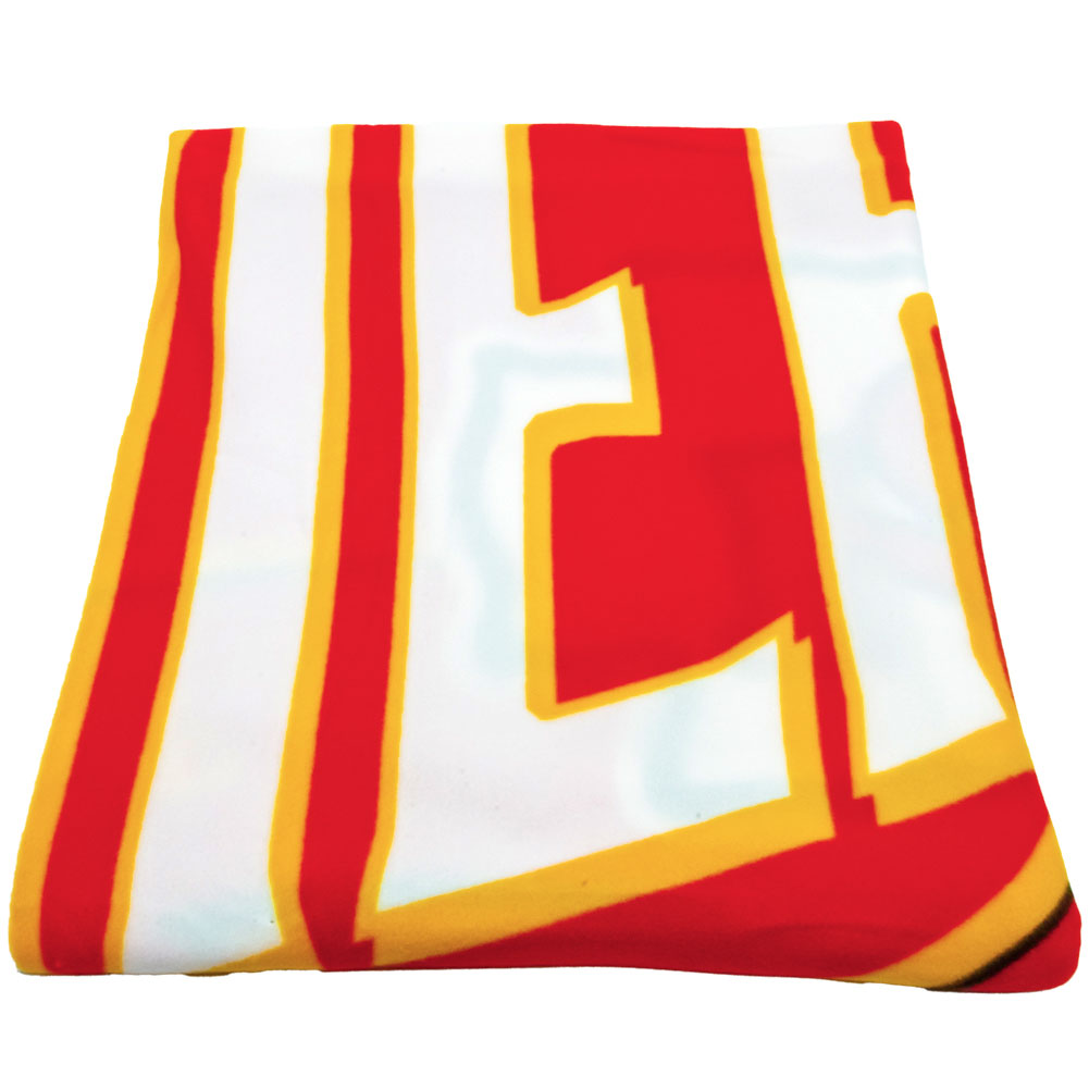 Kansas City Chiefs Fleece Blanket 150cm x 125cm: 2 - Blankets By American Sports