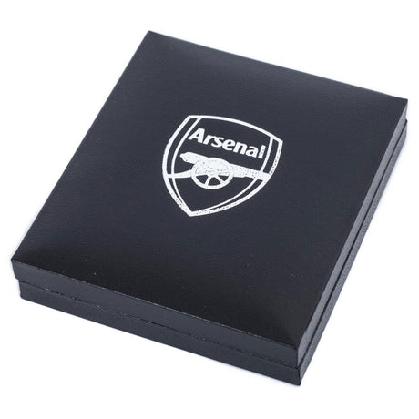 Arsenal FC 18ct Gold Plated on Silver Cannon Pendant & Chain - Necklaces at Gift Moments