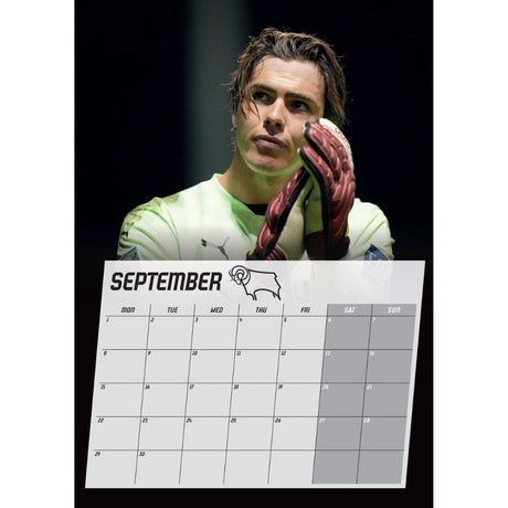 Derby County FC A3 Calendar 2025 - Official Licensed Merchandise - Calendars & Planners at Gift Moments