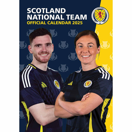 Scottish FA A3 Calendar 2025 Default Title - Calendars & Planners at Gift Moments