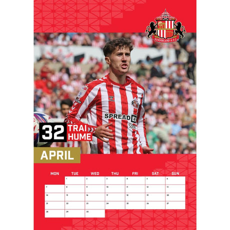 Sunderland AFC A3 Calendar 2025 - Calendars & Planners at Gift Moments