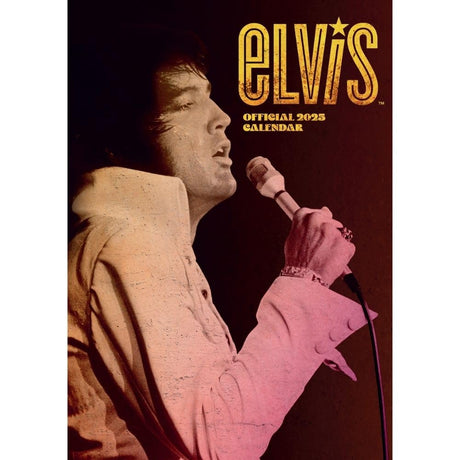 Elvis Presley A3 Calendar 2025 Default Title - Calendars & Planners at Gift Moments